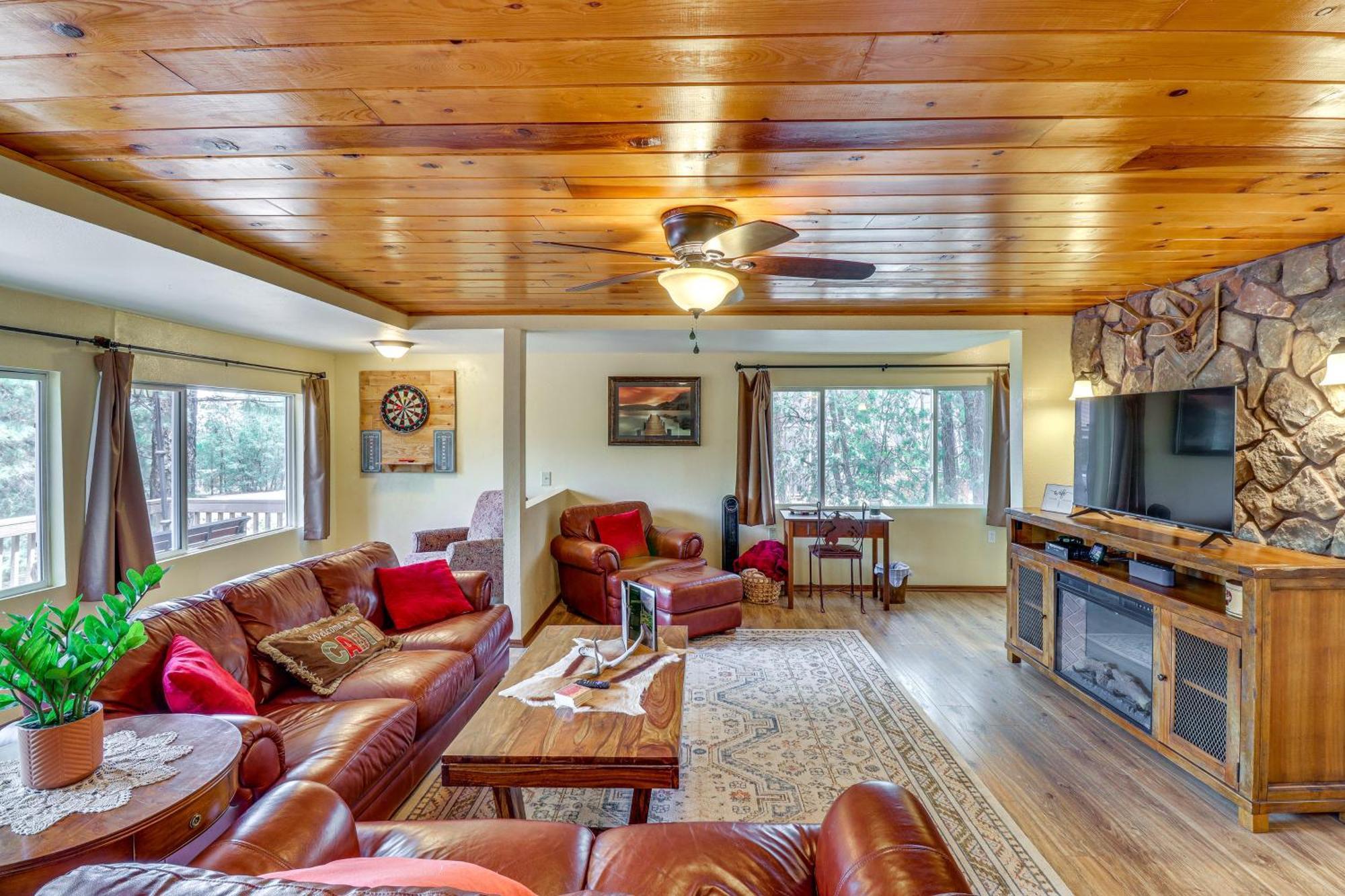 Show Low Cabin With Bbq And Fire Pit Pets Welcome! Kültér fotó