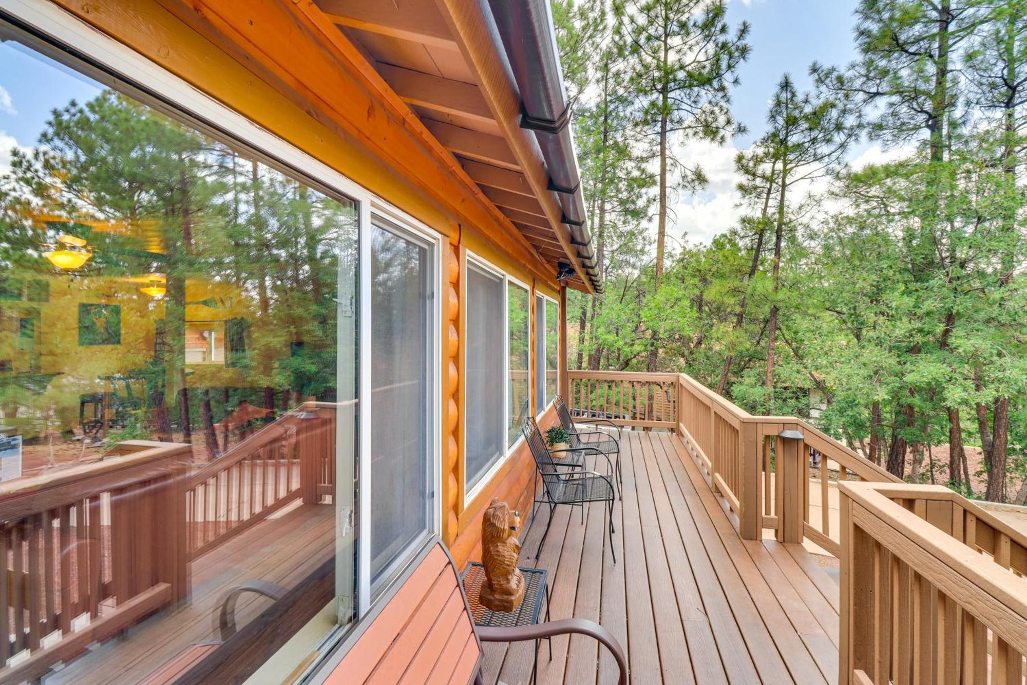 Show Low Cabin With Bbq And Fire Pit Pets Welcome! Kültér fotó